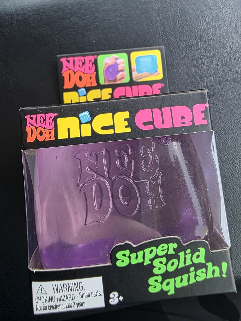 Viral Nee Doh Nice Cube Purple Super Solid Squish